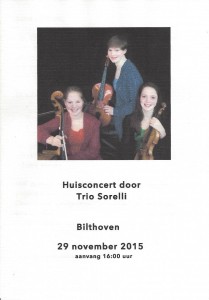 Huisconcert Bilthoven